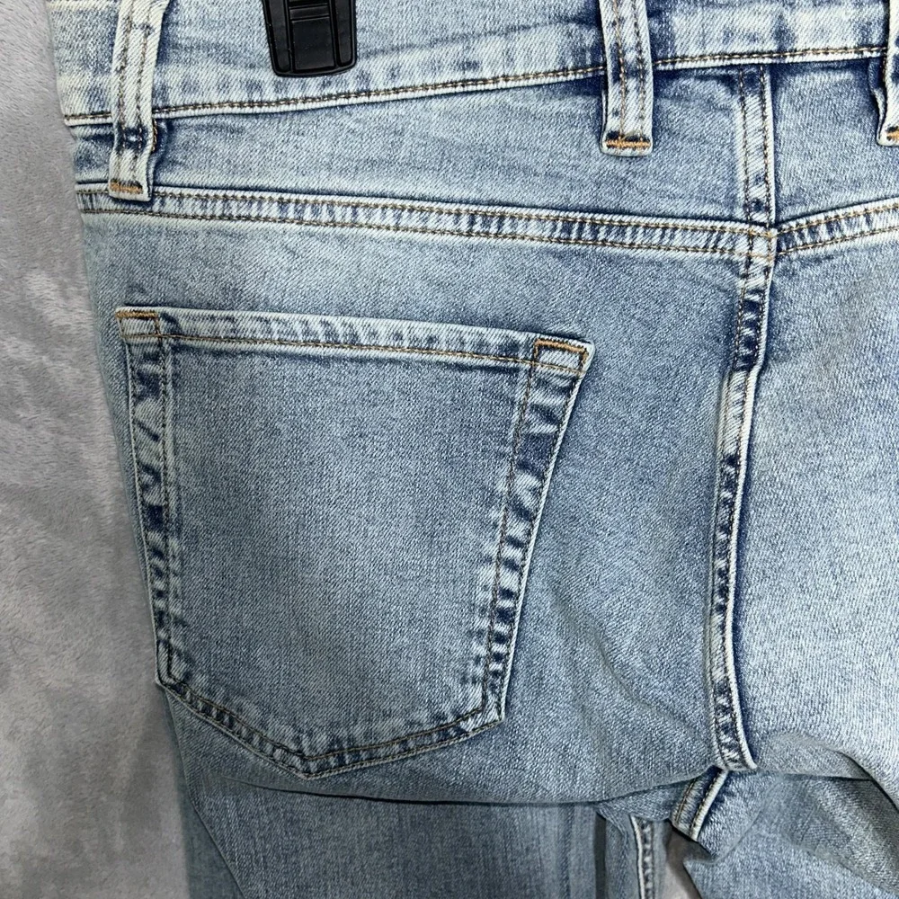 New Tecovas Jeans Men's 36x30 Light Blue Premium Standard Slim Cut Slim jean